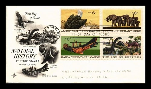 DR JIM STAMPS US COVER MUSEUM OF NATURAL HISTORY FDC SETENANT SCOTT 1390A