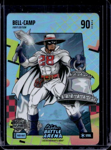 2026 Bo Jackson Battle Arena Bell-Camp 80\'s Rad Battlefoil Steel #RAD-649