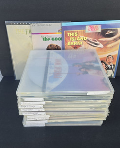 Various Laserdisc Movies Jack Star Trek The War Shine Ghost Frighteners 14 Total