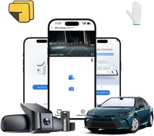 Dash Cam for Toyota Camry 2021-2024 4K  Rear 1080p OEM Look Loop Recording 128G