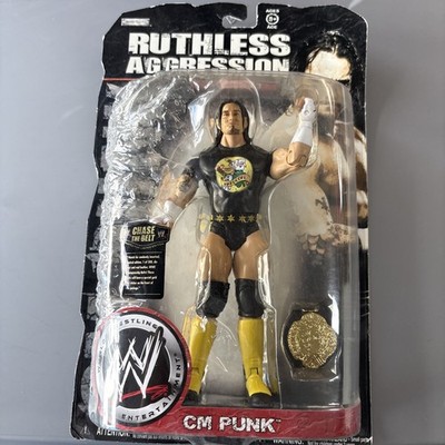 NIP 2008 Jakks Pacific WWE Ruthless Aggression Series 33 CM Punk Action Figure