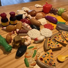 60 PieceKids Play Food Set Assortment Realistic Sushi/sashimi And Others