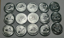2020 CANADA 8 DOLLARS  1.5 OZ 9999  SILVER LOT / 15 COINS   22.5 OZ SILVER