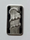 2013 PAMP Suisse 1 oz .999 Silver Lunar Snake - F The Ugly Assay - Gorgeous Bar