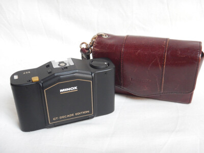 Minox GT DECADE Edition + Original TASCHE Borsa in Top Zustand SEHR SELTEN