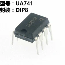 10PCS UA741CN DIP-8 UA741 LM741 ST OPERATIONAL AMPLIFIERS IC NEW #F22