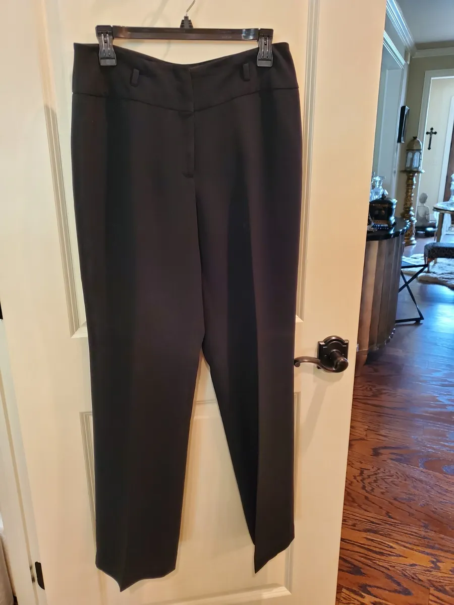 Focus 2000 Black Polyester Dress Pants - Size 8 | eBay