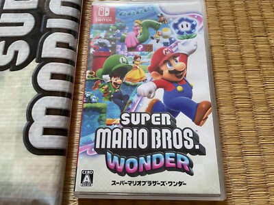 Nintendo Switch Super Mario Bros Wonder + Japanese pre-order