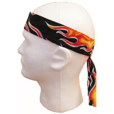 5 PIECE PACK MIRACOOL COOLING HEADBANDS - FLAME - 954-FL