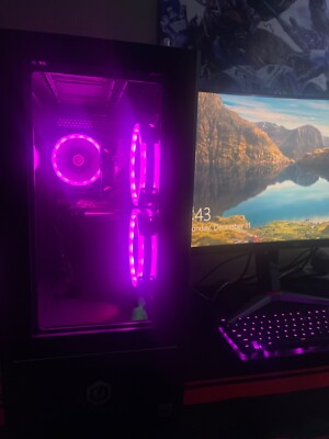 CyberPower PC i5 10600K 8GB RAM Geforce GTX 1660 SUPER - 220GB