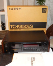 Sony TC-K850ES High-End Kassettendeck mit Edelholz Seitenteilen
