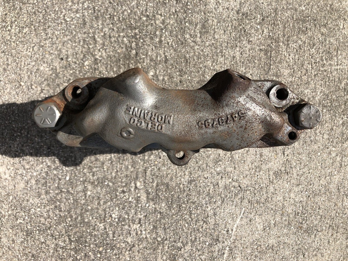 Corvette Front 4 Piston Brake Caliper GM #5473795 & 5473796 | eBay