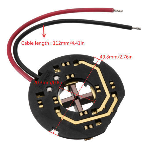 1X escobillas de carbón para taladro Milwaukee M18 M28 2602-20,2601-20,22-22-163 - Imagen 3 de 6