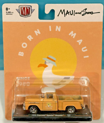 1958 Chevy Apache Stepside R-86 Truck M2 Machines New and Factory Sealed 1:64
