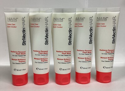 StriVectin Hair LOT OF 5 Randiance Renewal Flash Mask 1oz As Pict, No Box SEALED