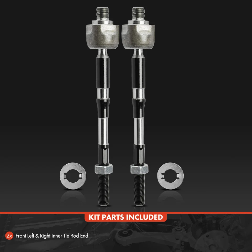 2x Extremo de barra de amarre interior delantero para Nissan Rogue 2017-2020 Rogue Sport 17-22 Qashqai Foto 2 de 4