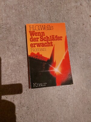 H. G. WELLS THE SLEEPER WAKES 1976 PULP SCI FI Sphere Wenn der Schläfer erwacht