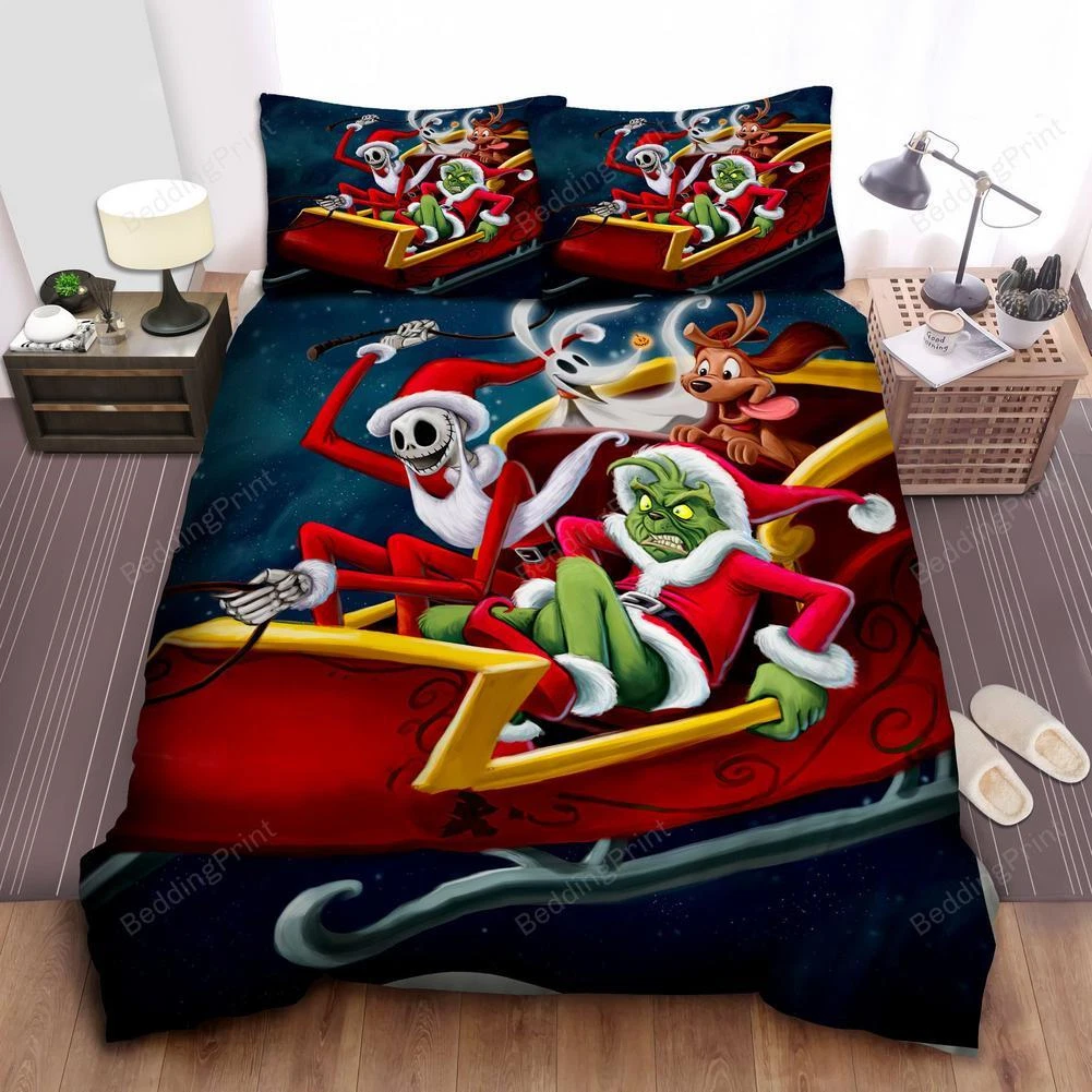 funny character And Nightmare Before Christmas Bedding Sets