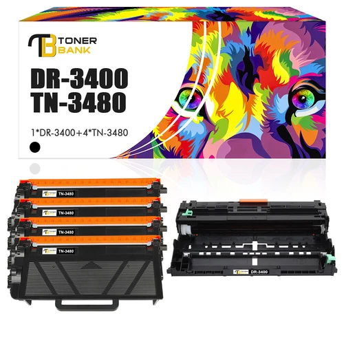 XXL Toner Trommel Kompatibel für Brother TN3480 DR3400 DCP-L5500DN HL-L5100DN