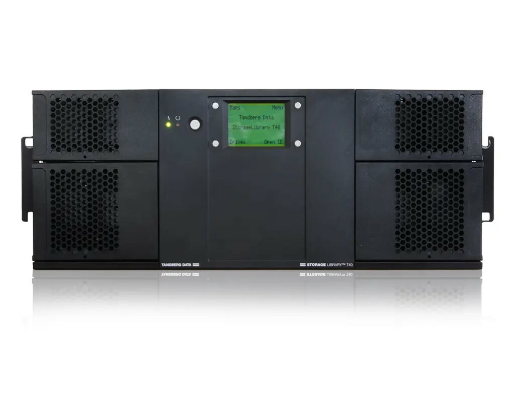 Tandberg Data StorageLibrary T40+ (2 x LTO6 Internal Drives FC, 40