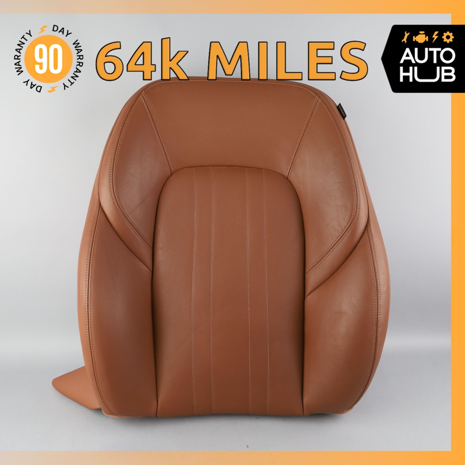 17-20 Maserati Levante M161 Front Left Side Top Upper Seat Cushion Cuio OEM 64k