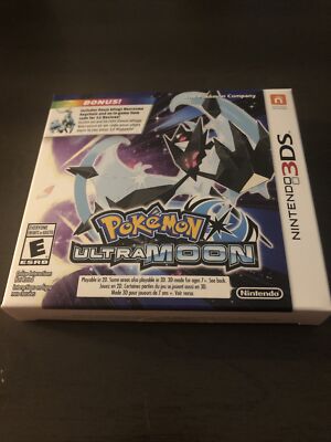 RARE Pokémon Ultra Moon with Dawn Wings Necrozma Keychain (Nintendo 3DS 2017)