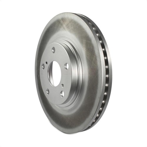 For 2002-2004 Toyota Camry 2.4L Front Coated Disc Brake Rotors & Ceramic Pad Kit - Picture 3 of 16