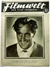 * Filmwelt * Nr. 48 / 27.11.1932 Trenker Harv...