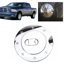 Filler Fuel Door Tank Gas Cap Cover For 2004-2008 Ford F150 Chrome Accessories