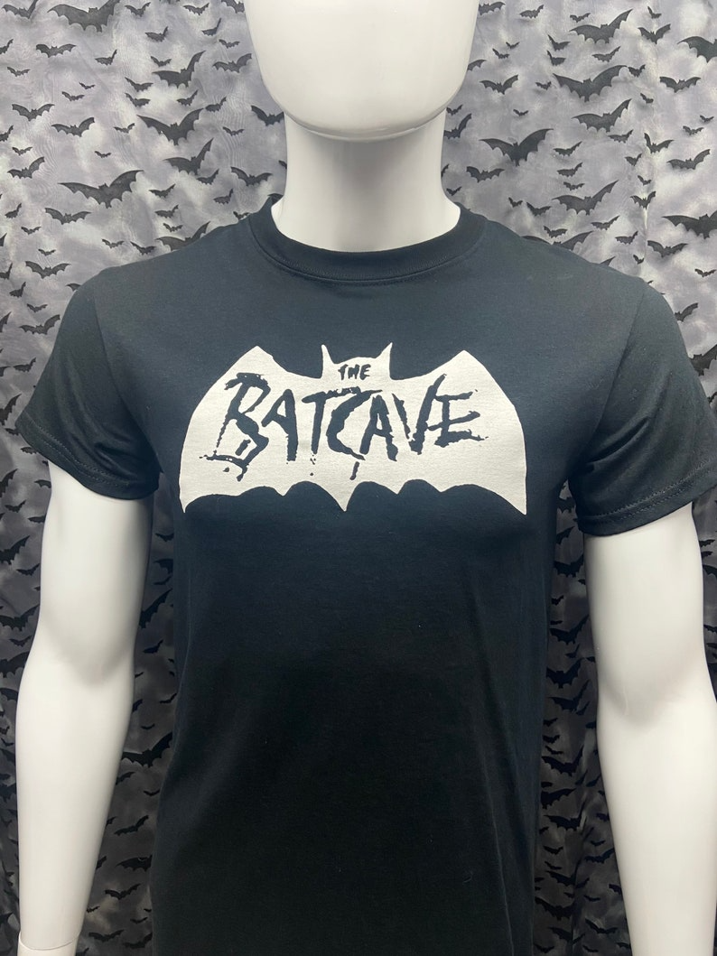 Batcave Tshirt Gothic Deathrock Goth Post Punk, Unisex Tee