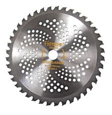 HOTECHE 10'' x 40T Grass Trimmer Blade Cutter Head Garden Lawn Weed Mower 580406