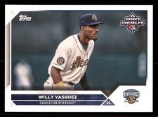 2023 Topps Pro Debut Willy Vasquez #PD-41  Charleston Riverdogs