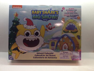 New Open Box Baby Shark's Big Show 24 Days of Fishmas Advent Calendar  CHRISTMAS | eBay