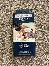 Yankee Candle COCONUT BEACH Sidekick Refill- Contains 2 Refills