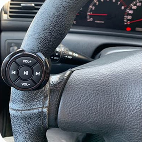 Car Media Button Steering Wheel Remote Button Control For Car Motorcycle Bike