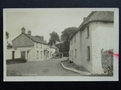 Cornwall MARHAMCHURCH Hobbacott Lane ca. 1920er RP Postkarte von Thom of Bude