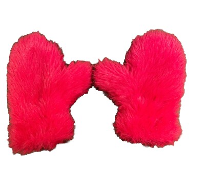Kids Fun Fuzzy Mittens Size/age 4-7