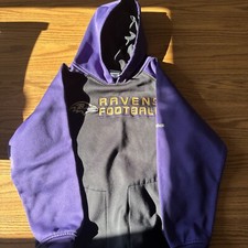Baltimore Ravens Youth Medium Hoodie Reebok