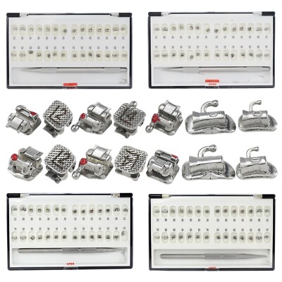 Damon Q Dental Orthodontic Self Ligating Brackets Braces Metal Roth MBT 022 345