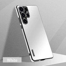 Slim Rugged Shockproof Metal Aluminum Back Case For Samsung Galaxy S25 Ultra/S24