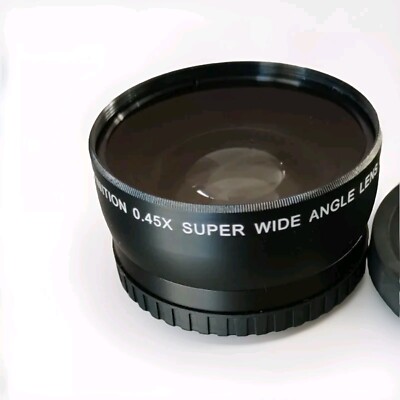 Superweitwinkel Objektiv Adapter Filter 0,45x für 67mm Objektiv für Canon Nikon