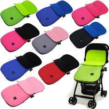 Image of UNIVERSAL FOOTMUFF FIT BUGGY PUSHCHAIR STROLLER PRAM COSY TOES FLEECE LINING