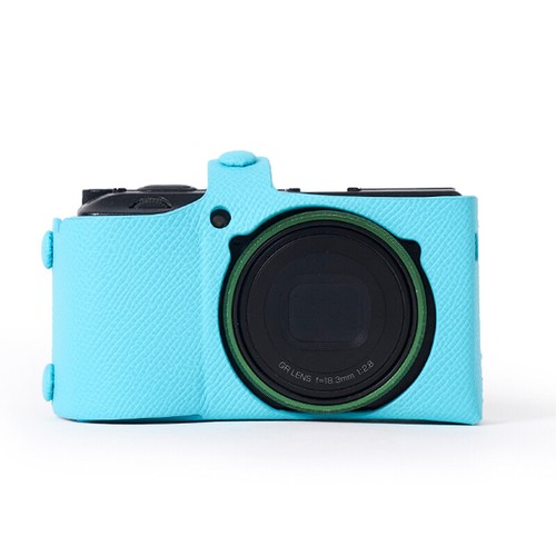 Handmade Genuine Leather Camera Cases Portable Bags Cover Fit For Ricoh GR3/GR3X - Picture 25 of 48