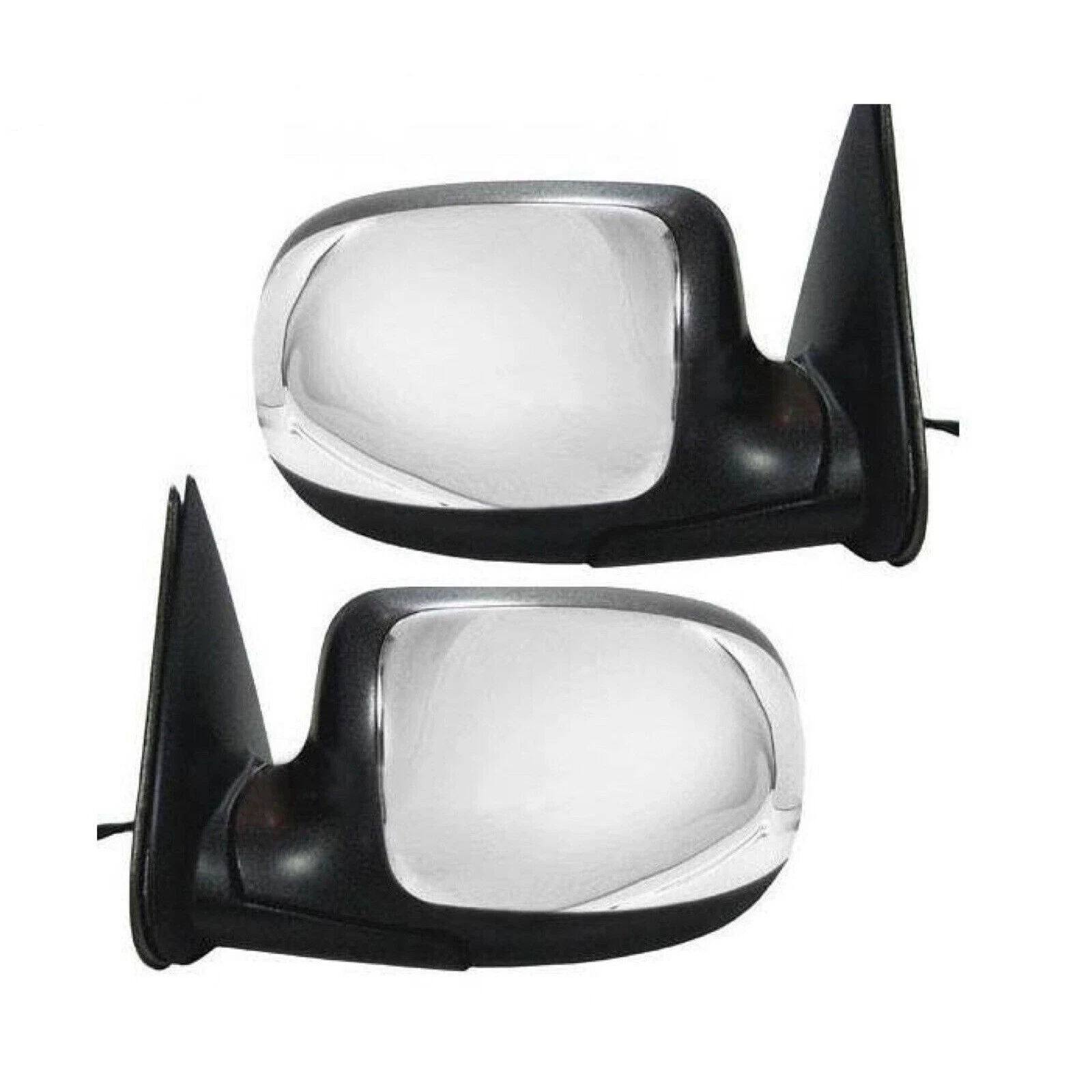 Chrome Manual Mirrors Set of 2 Pair For 1999-06 Chevy Silverado GMC Sierra 1500
Opens in a new windo
