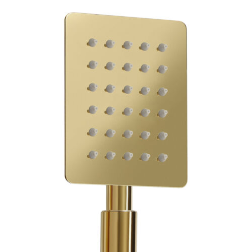 Gold Duschset Duschsystem mit Thermostat 304 Edelstahl Wand-Montage Duscharmatur - Bild 17 von 17