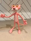 Nice 6” Pink Panther character Bendable action Figure Toy vgt 2006 Nj Croce Mgm
