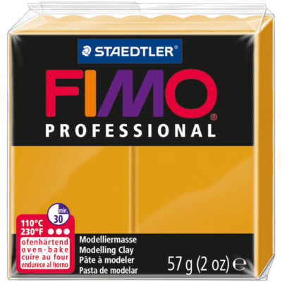 Fimo Professional Soft Polymer Clay 2oz Ochre