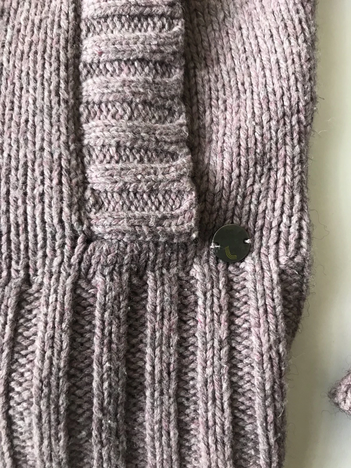 lole zip front cardigan sweater