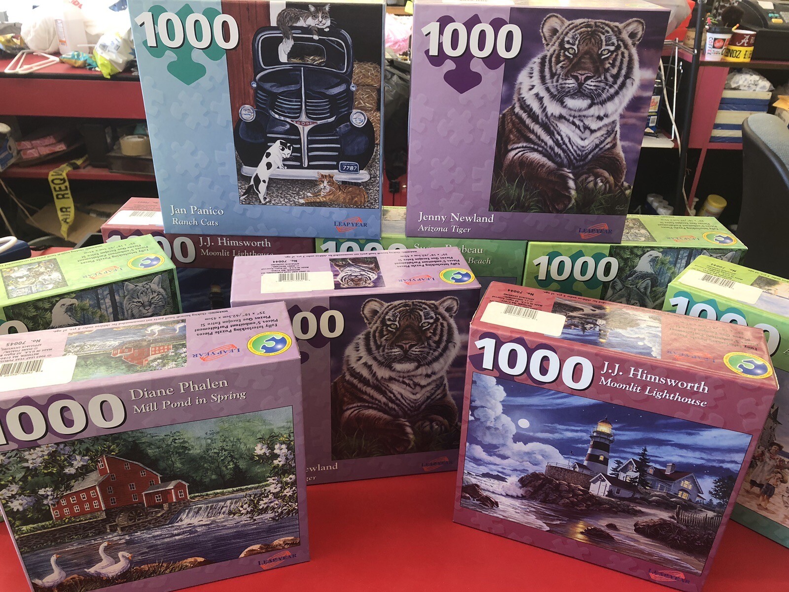 Lot Of 12, 1000 piece Jigsaw Puzzles. eBay