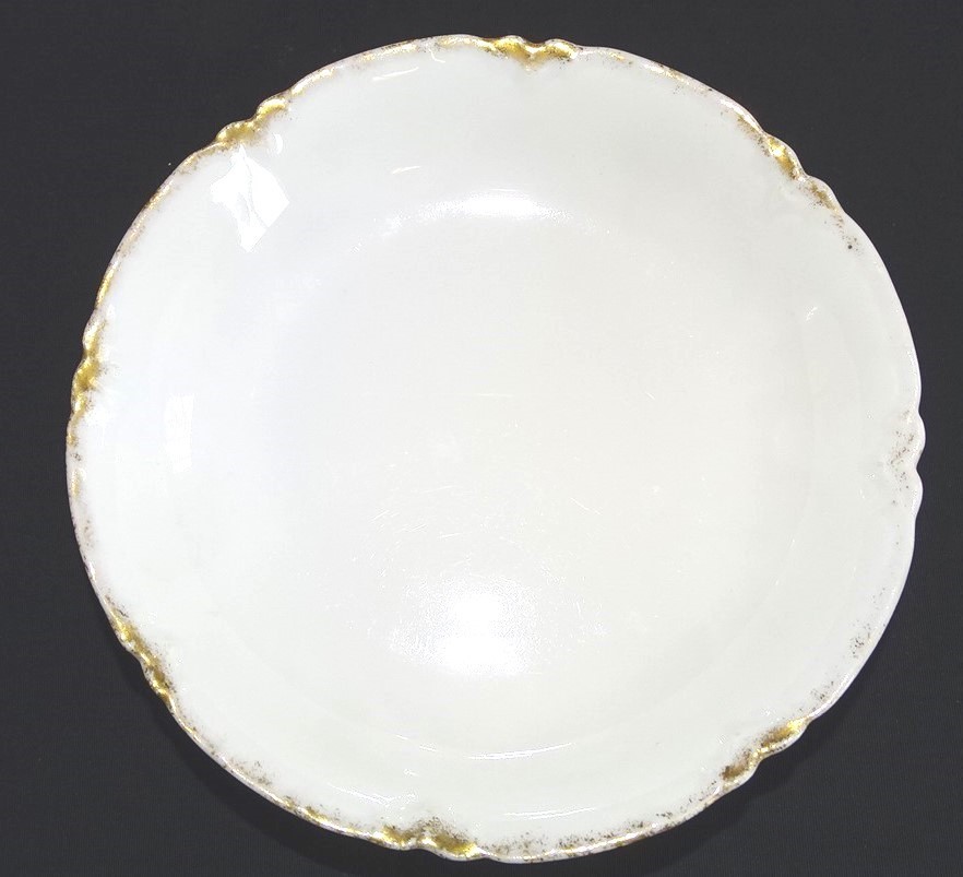 Haviland & Co. Limoges France Ranson 8pc Set Worn Gold Trim eBay